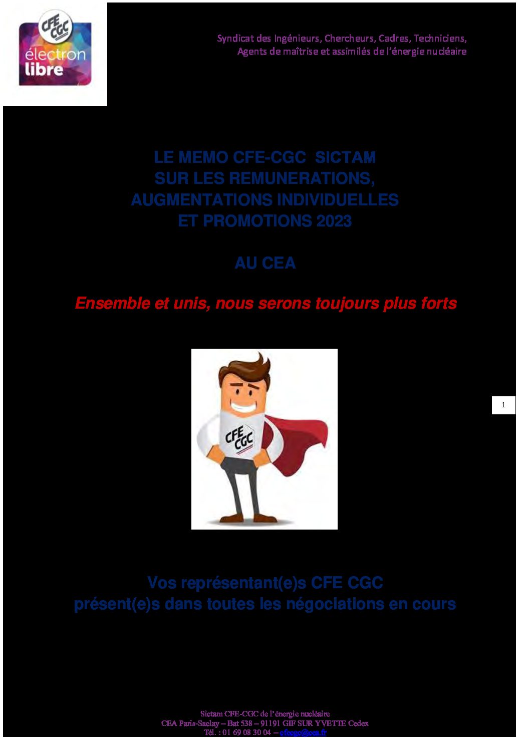 You are currently viewing Déclaration CFE-CGC CSE du 08/02/2021